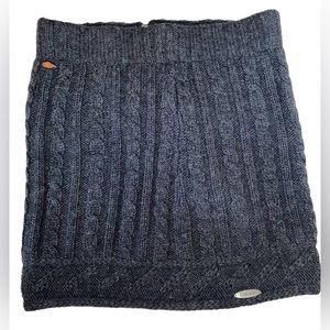 EVEREST DESIGNS Women’s Wool Cable-Knit High Waisted Mini Skirt - Medium fit